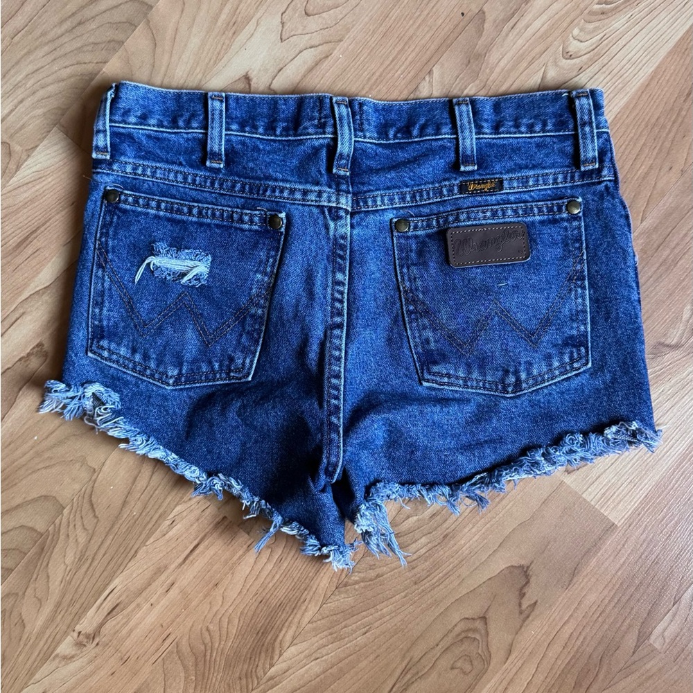 Women's Blue Denim Shorts
